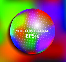3d colorful ball background