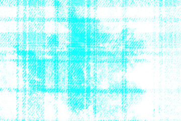 Blue and white abstract background or texture with lines and squares