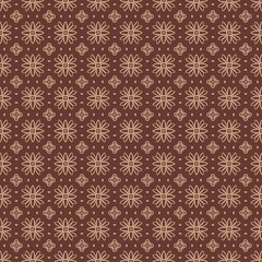 Beige-brown seamless pattern. Floral background for printing on paper, textiles, ceramics, for stylish packaging of men's gifts