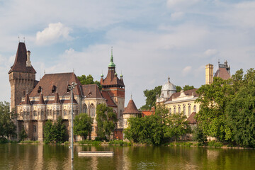 Obraz premium Vajdahunyad Castle in Budapest