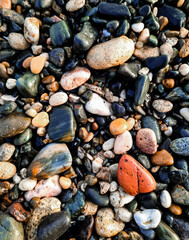 pebbles on the beach