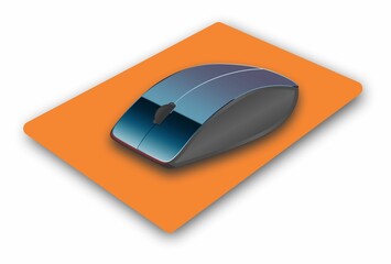 Mouse, and mouse pad.