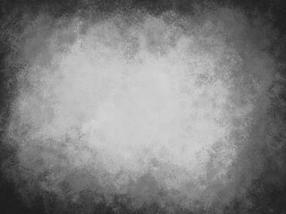 Black and white abstract painterly background texture
