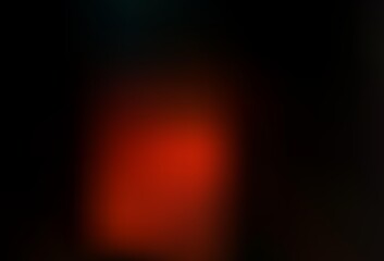 Dark Orange vector blur pattern.