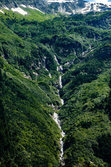 Fototapeta premium Roadside HWY 1 Glacier National Park British Columbia Canada