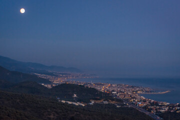 view of the city