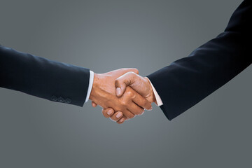 Partnership Business handshake  trust Deal Success,Business owners shake hands to agree to...