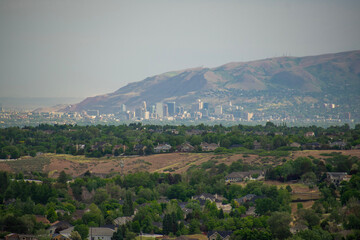 Salt Lake City from a Distance