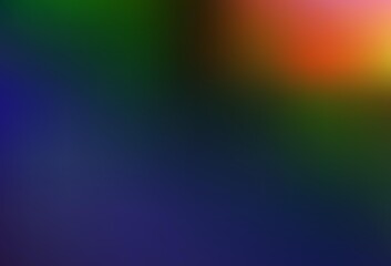 Dark Multicolor, Rainbow vector blur pattern.