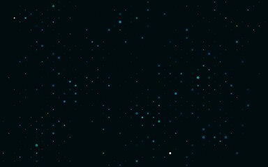 Obraz premium Light BLUE vector layout with circle shapes.