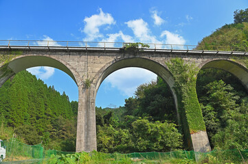 Fototapeta premium 栗木野橋梁（金剛野橋）