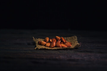 Macadamia Nuts , food concept.