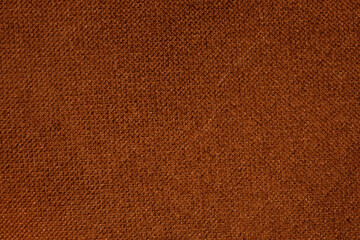 Fototapeta premium Close-up of red texture fabric cloth textile background