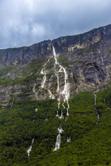 Vinnufossen, the tallest water fall in Europe