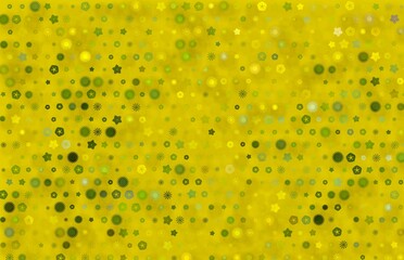 夏の花　細目　ランダムサイズ　緑茶