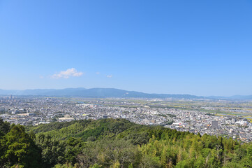 高良大社からの眺め