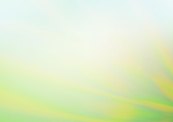Fototapeta premium Light Green vector blurred background.