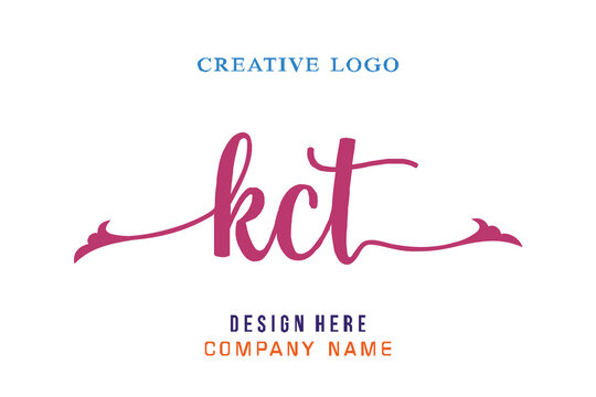KCT lettering, perfect for company logos, offices, campuses, schools, religious education