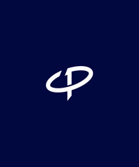 The initial P logo with the number 1 on the letter P pole. This logo is suitable for professional businesses