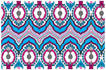 New Attractive Asian Seamless Pattern Design