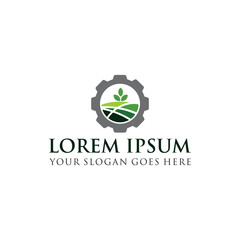 farm logo , agriculture logo vector