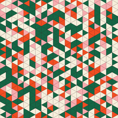 Abstract geometric Western theme colors. Wild West fashion style. Colored Vector seamless Pattern. Graphic design for decorating, wallpaper, fabric and etc. Vector illustration.