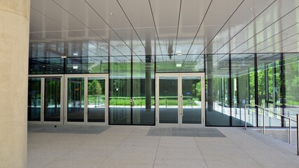 Modern office building