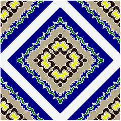 Seamless vector background with repeat pattern. multicolored  mosaic. Perfect for fashion, textile design, cute themed fabric, on wall paper, wrapping paper, fabrics and home decor.