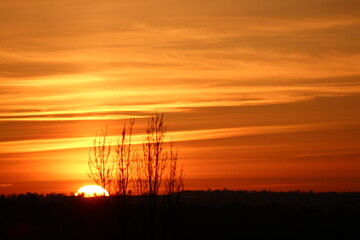 coucher de soleil avril 2020