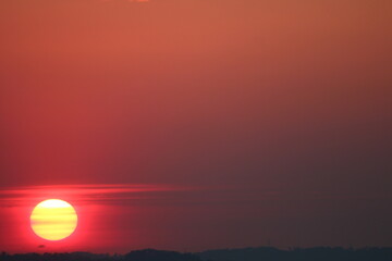 coucher de soleil avril 2020