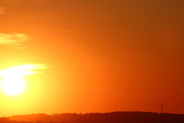 coucher de soleil avril 2020