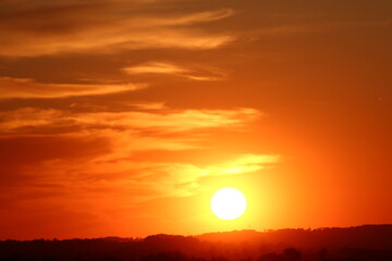 coucher de soleil avril 2020