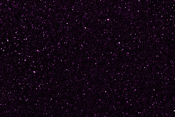Purple glitter illustration background. Galaxy space background.