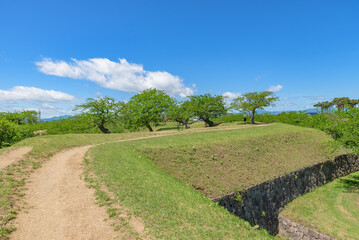 Goryokaku Site, one of the Special Historic Sites of Japan in Hakodate City, Hokkaido Circuit Prefecture, Japan.