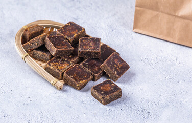Blood tonic and healthy brown sugar block