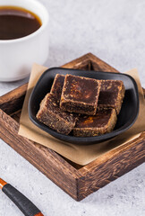 Blood tonic and healthy brown sugar block