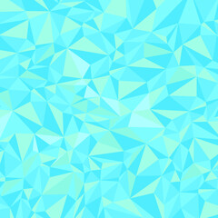 幾何学ポリゴン模様のベクターイラスト　氷のイメージ背景素材