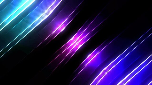 Colorful Futuristic And Dynamic Background Loop