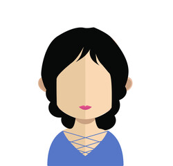 Abstract FeMale avatar many uses for advertising, book page, paintings, printing, mobile wallpaper, mobile backgrounds, book, covers, screen savers, web page, landscapes, birthday card, greeting cards