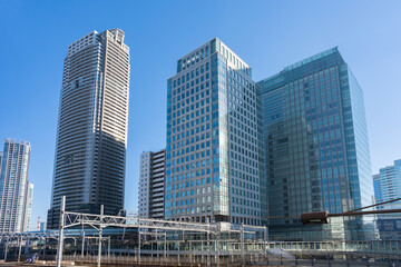 Fototapeta na wymiar 浜松町（大門）の高層ビル