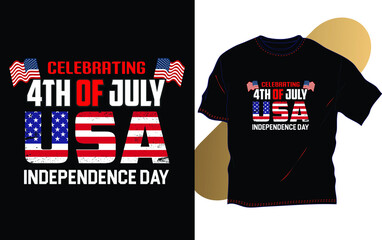 14th of July graphic typography for t shirt print for digital screen printing, vector design illustration