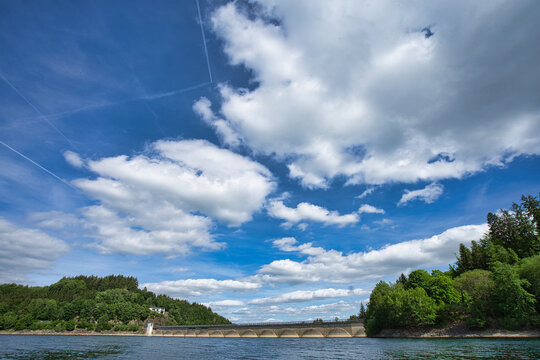 Oleftalsperre Nationalpark Eifel Hellenthal