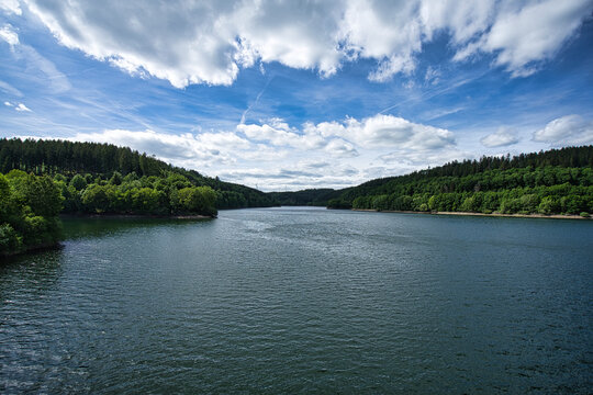 Oleftalsperre Nationalpark Eifel Hellenthal