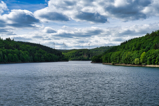 Oleftalsperre Nationalpark Eifel Hellenthal