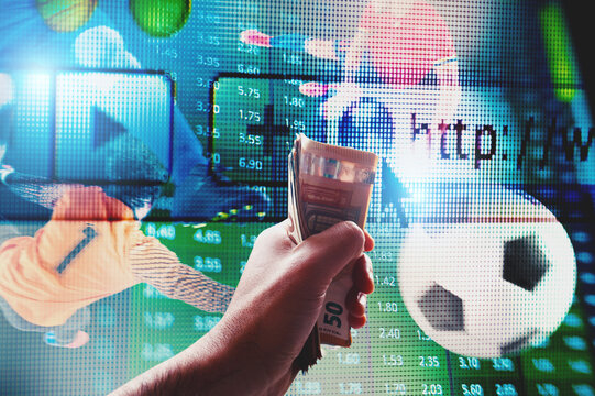 Online bet and analytics and statistics for soccer match