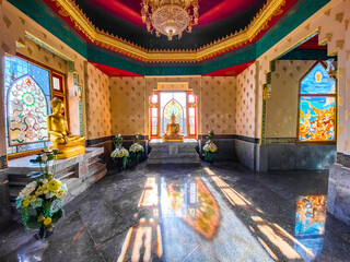 Phra Mahathat Chedi Phakdee Prakat temple in Prachuap Khiri Khan, Thailand