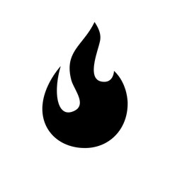 Fire Icon Vector Symbol Design Illustration