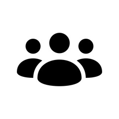 Group Icon Vector Symbol Design Illustration