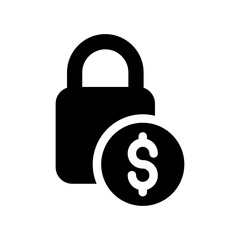 Lock Icon Vector Symbol Design Illustration