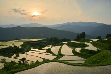 日本の原風景「高須の棚田」